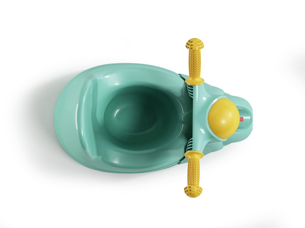 OK BABY Nočník Scooter sky blue – Obrázok 4