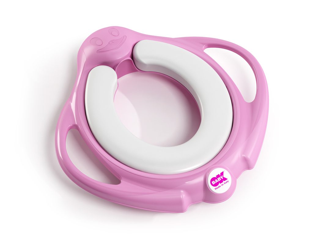OK BABY Redukcia na WC Pinguo pink – Obrázok 2