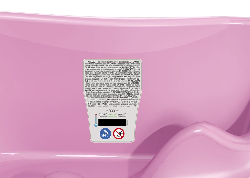 OK BABY Vanička bez držiaka Onda pink – Obrázok 3