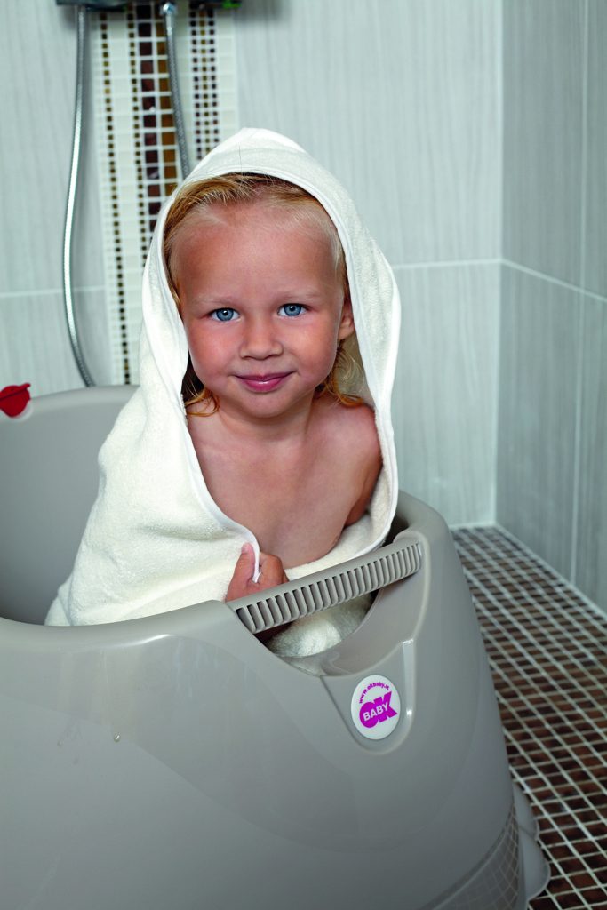 OK BABY Vanička do sprchovacieho kúta Opla grey – Obrázok 6