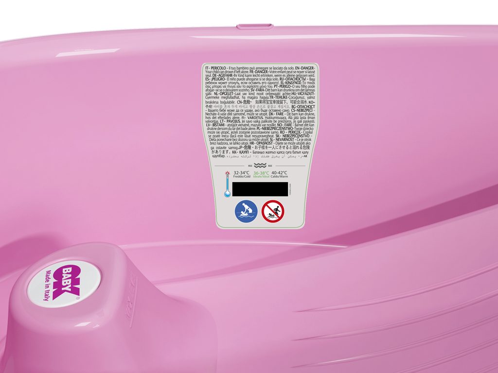 OK BABY Vanička Onda Baby kompaktná pink – Obrázok 3
