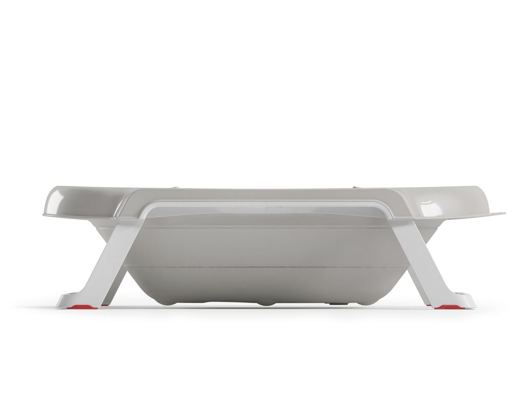 OK BABY Vanička skladacia Onda Slim grey – Obrázok 5