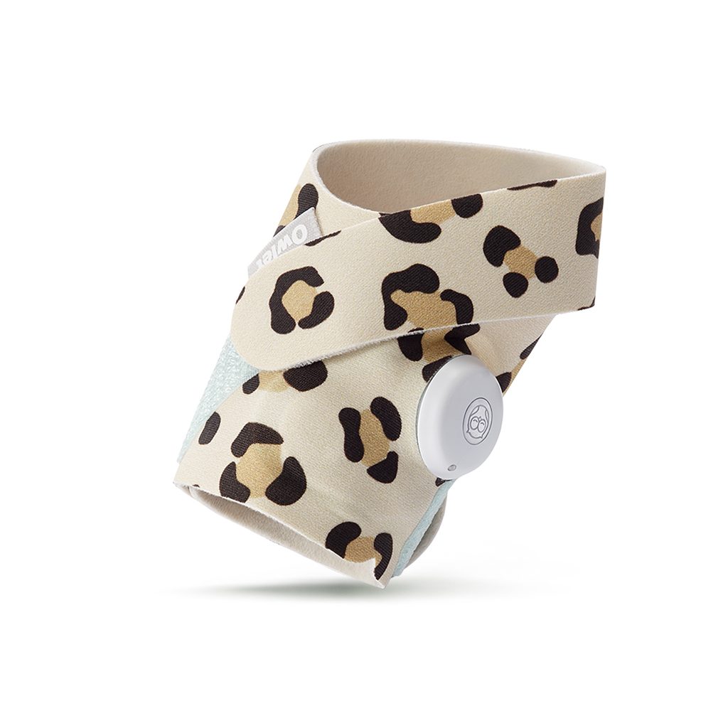 OWLET Sada príslušenstva Owlet Smart Sock 3 / Dream Sock - leopardí vzor – Obrázok 2