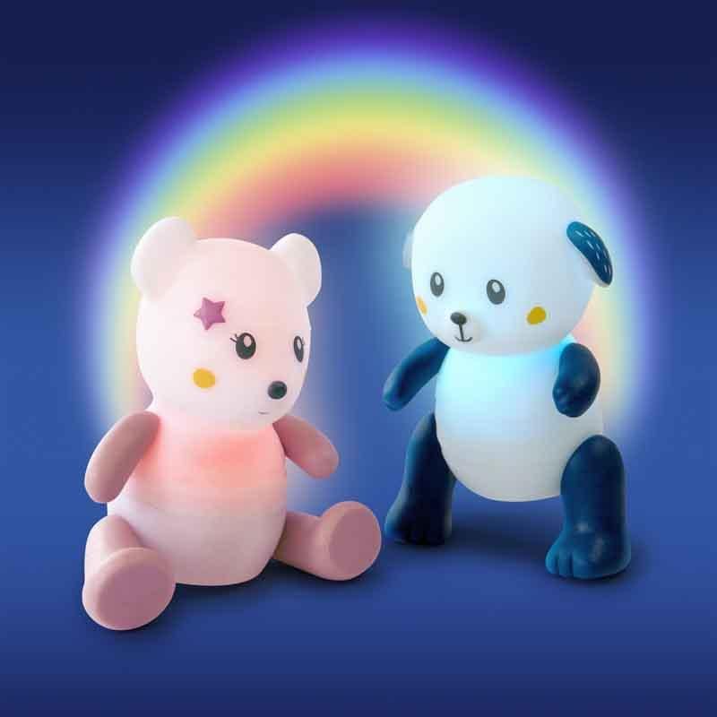 PABOBO Led svetielko Lumilove Rainbow Psík Blue – Obrázok 3