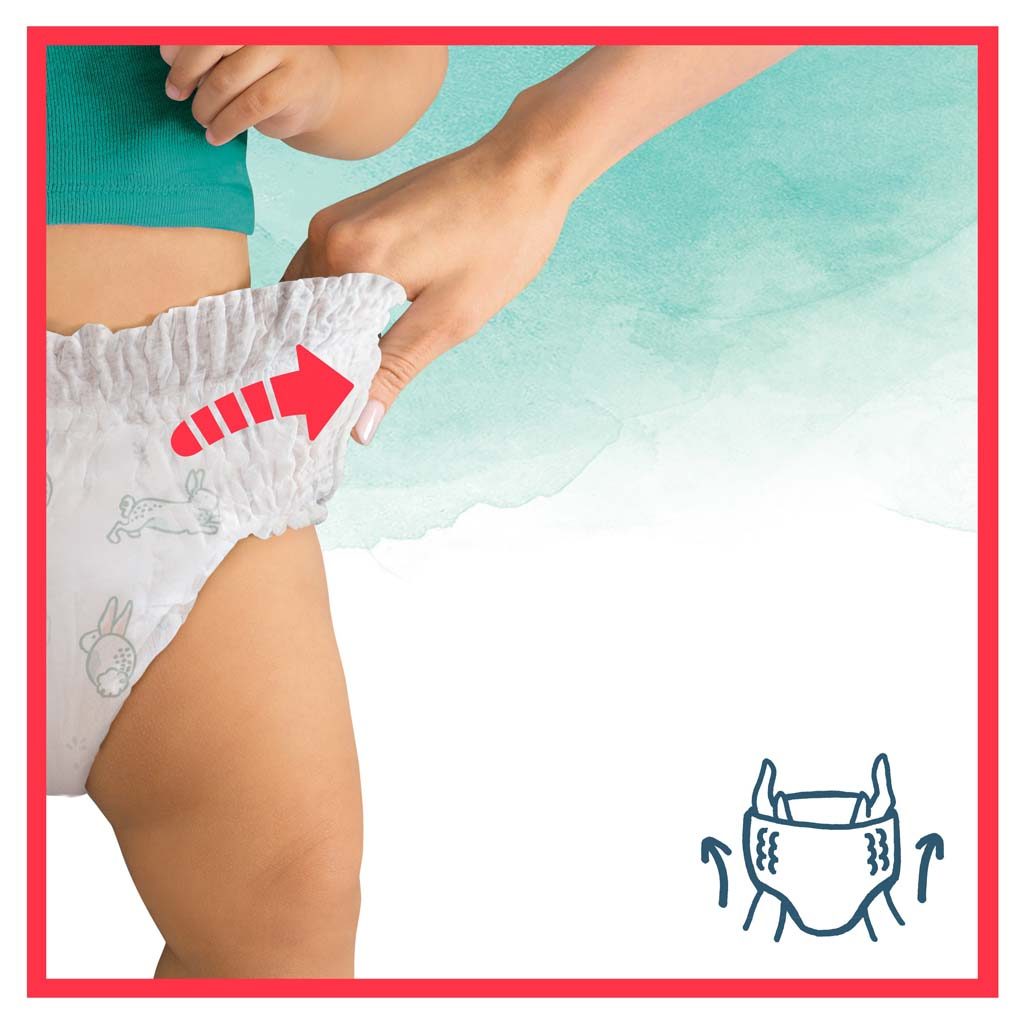 PAMPERS Harmonie Pants Nohavičky plienkové jednorazové 5 (12-17 kg) 20 ks – Obrázok 3
