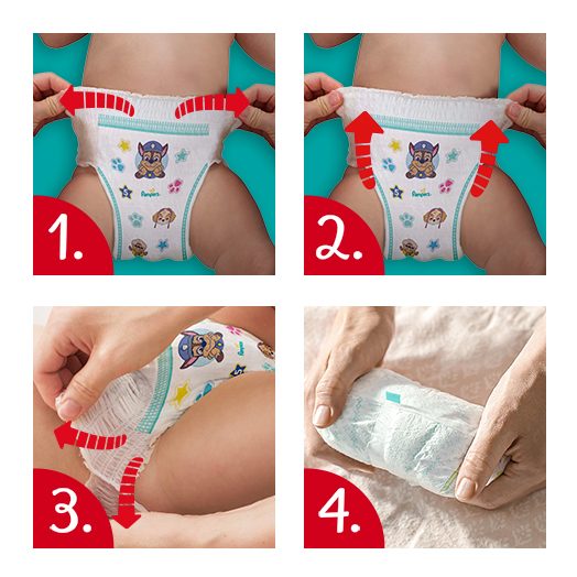 PAMPERS Plienky nohavičkové Active Baby Pants Paw Patrol veľ. 6 (14-19 kg) 60 ks – Obrázok 12
