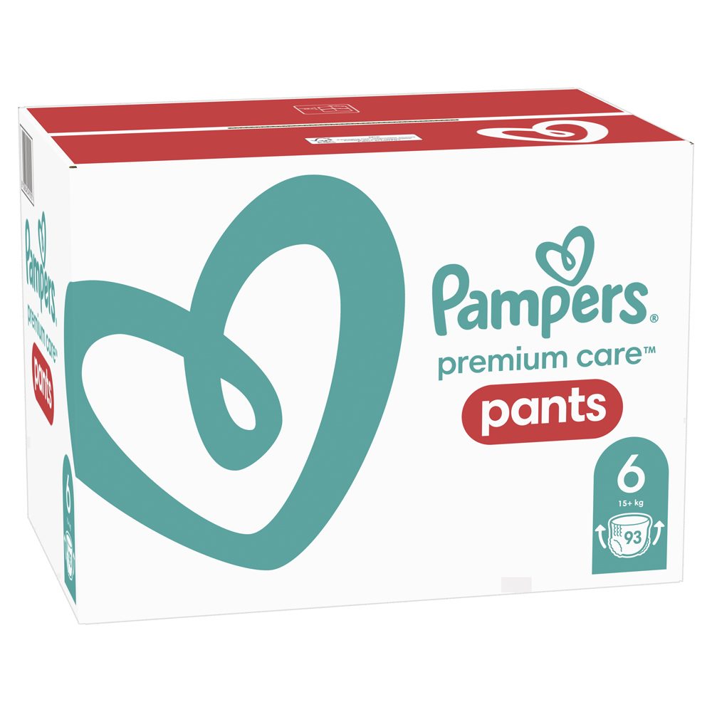 PAMPERS Premium Care Nohavičky plienkové veľ. 6 (15+ kg) 93 ks – Obrázok 3