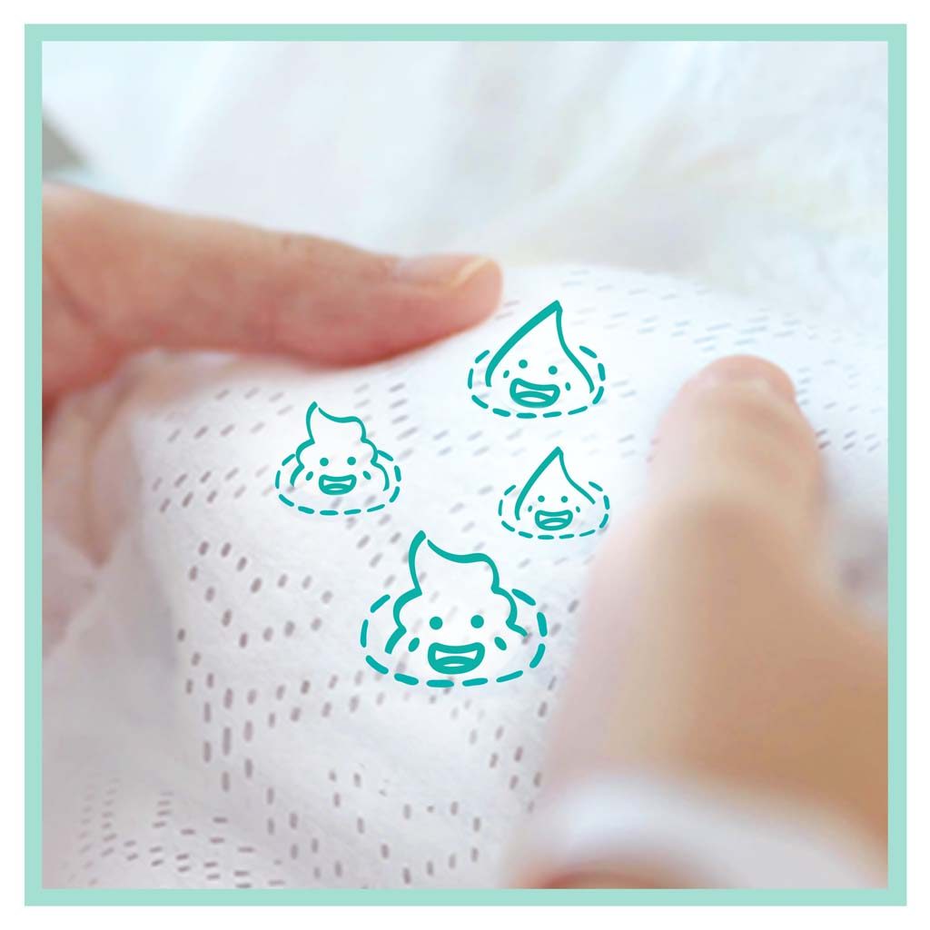 PAMPERS Premium Care Plienky jednorazové 2 (4-8 kg) 68 ks – Obrázok 6