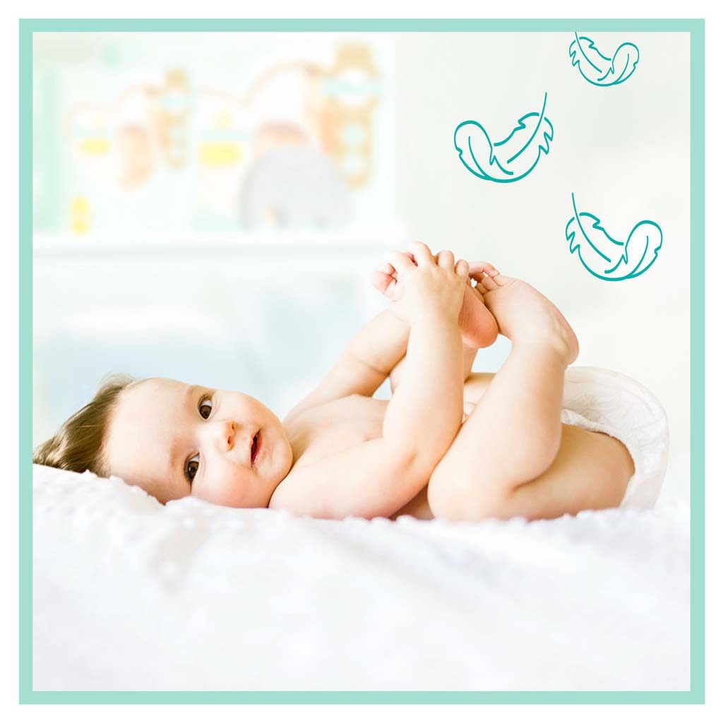 PAMPERS Premium Care Plienky jednorazové 2 (4-8 kg) 68 ks – Obrázok 7