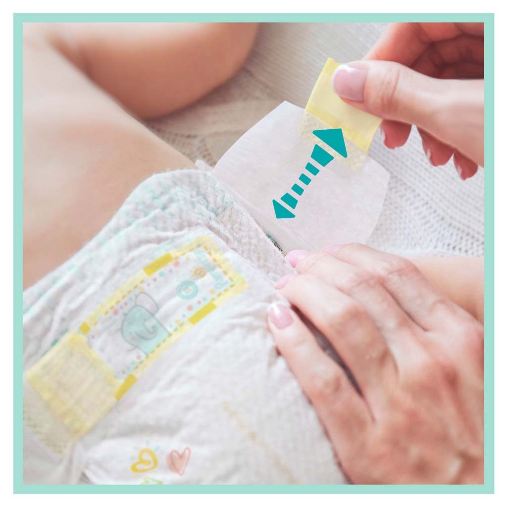 PAMPERS Premium Care Plienky jednorazové 2 (4-8 kg) 68 ks – Obrázok 8