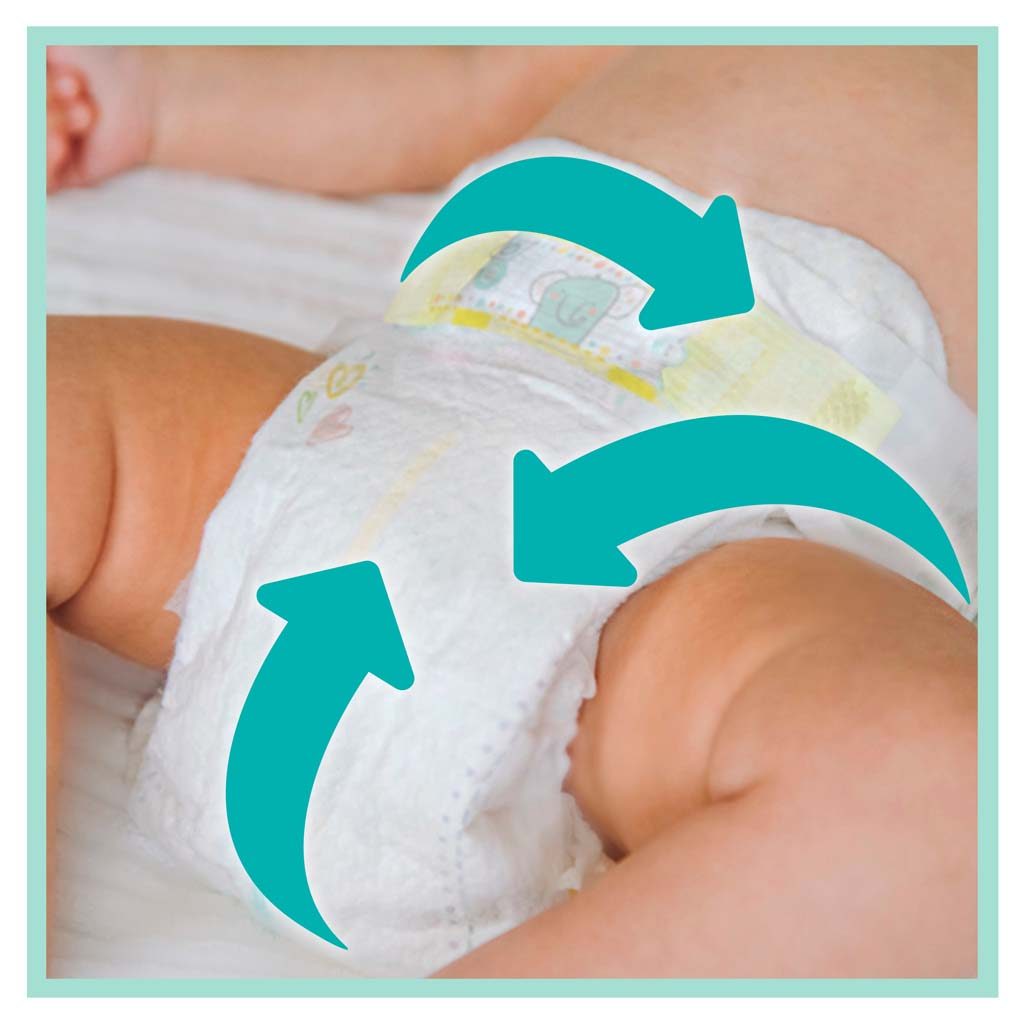 PAMPERS Premium Care Plienky jednorazové 2 (4-8 kg) 68 ks – Obrázok 9