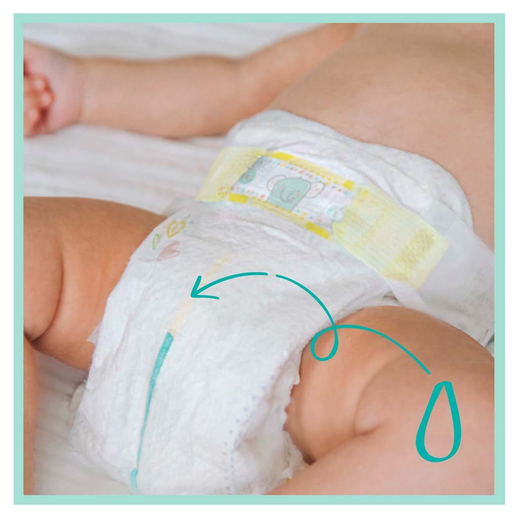 PAMPERS Premium Care Plienky jednorazové 2 (4-8 kg) 68 ks – Obrázok 10