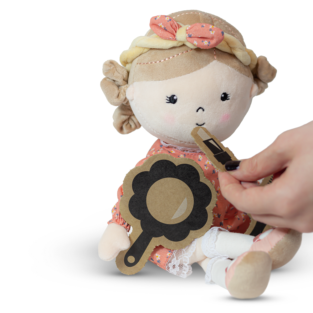 PETITE&MARS Bábika plyšová Sophie 0m+, 35 cm – Obrázok 10