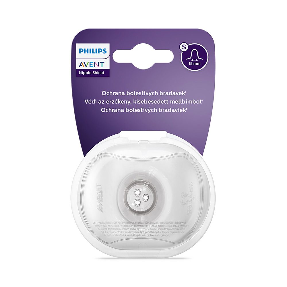 Philips AVENT Chránič prsných bradaviek small 2 ks + sterilizačný obal
