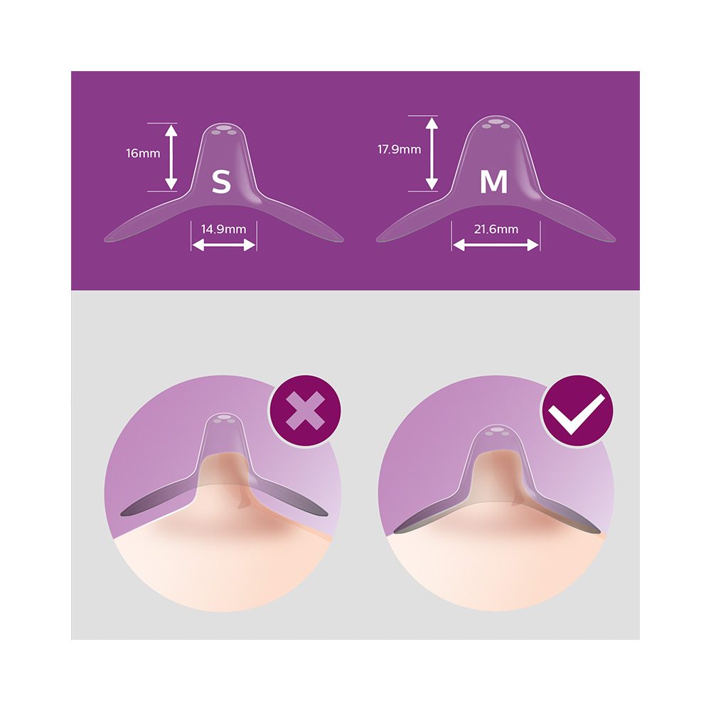 Philips AVENT Chránič prsných bradaviek small 2 ks + sterilizačný obal – Obrázok 5