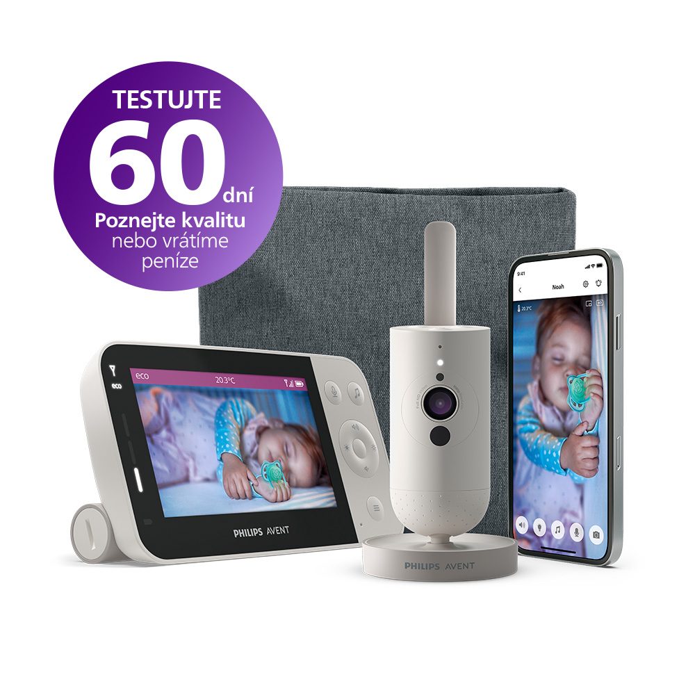 Philips AVENT Pestúnka detská video chytrá SCD953/26 – Obrázok 2