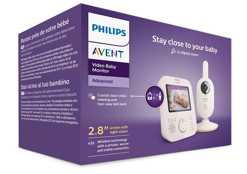 Philips AVENT Pestúnka detská video SCD881/26 – Obrázok 7