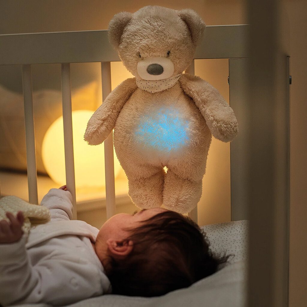 Philips AVENT Pestúnka detská video SCD891/26+NATTOU Uspávačik 4v1 Sleepy Bear Grey 0m+ – Obrázok 7