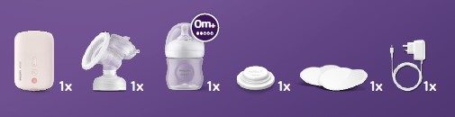 Philips AVENT Odsávačka materského mlieka elektronická SCF395/11 – Obrázok 11