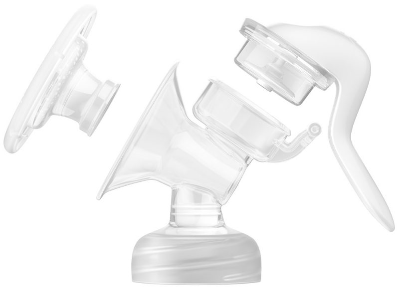 Philips AVENT Odsávačka materského mlieka manuálna + VIA 180 ml 5 ks – Obrázok 5