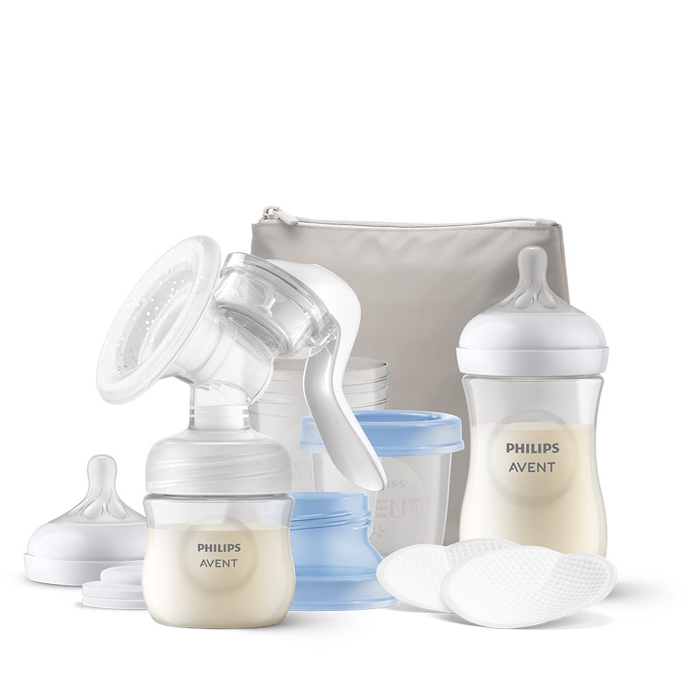 Philips AVENT Odsávačka materského mlieka manuálna štartovacia sada – Obrázok 4