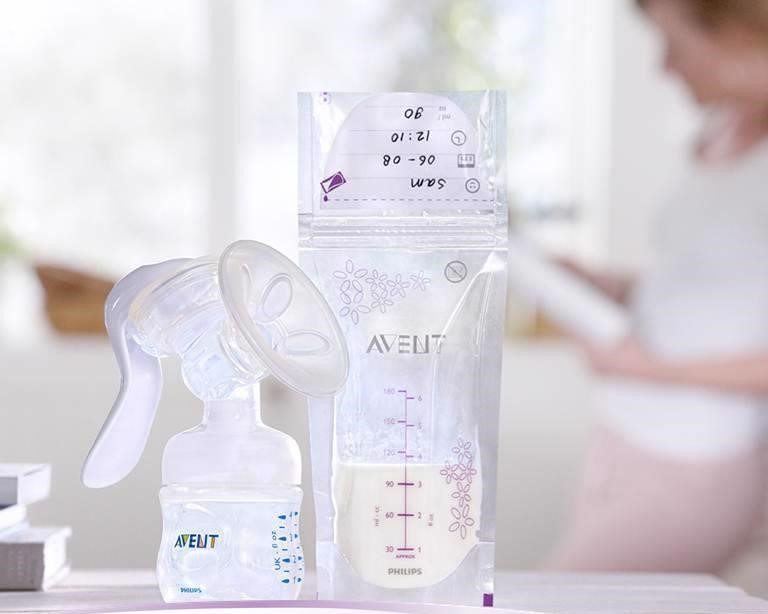 Philips AVENT Sáčky na materské mlieko 180 ml 25 ks – Obrázok 5