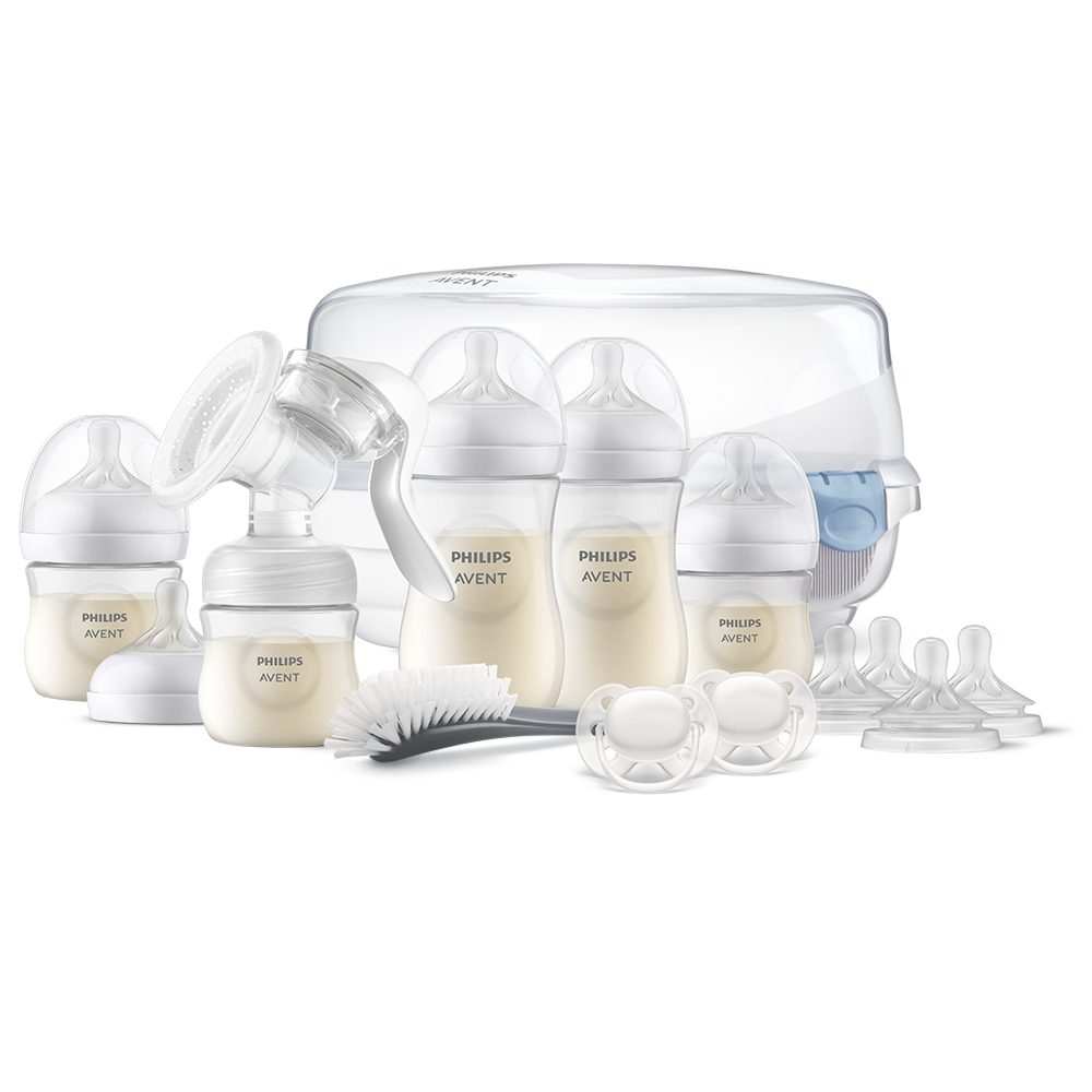 Philips AVENT Sada na dojčenie Natural Response s manuálnou odsávačkou a sterilizátorom do MW – Obrázok 2