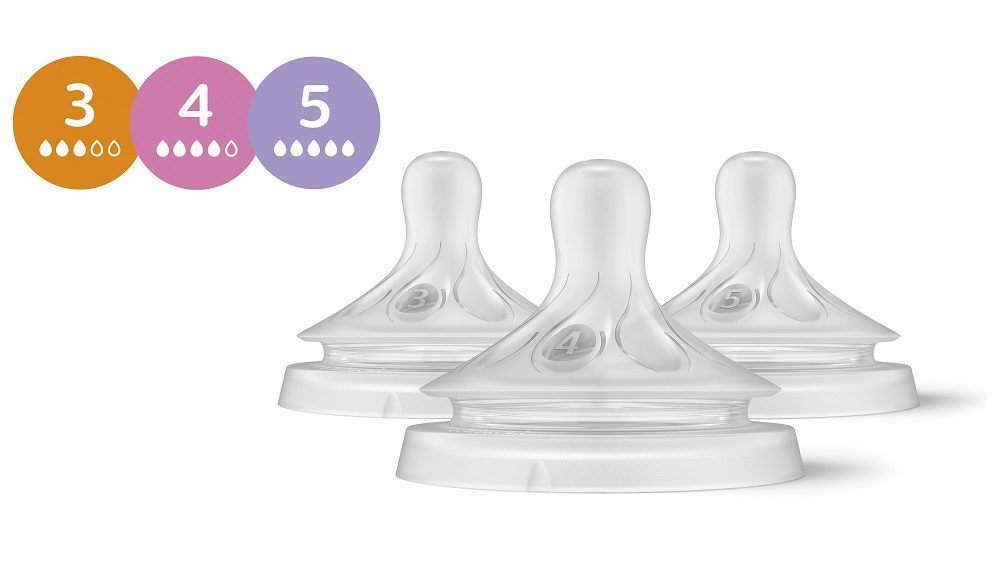 Philips AVENT Cumlík Natural Response mix 1m+,3m+,6m+, 3 ks – Obrázok 3