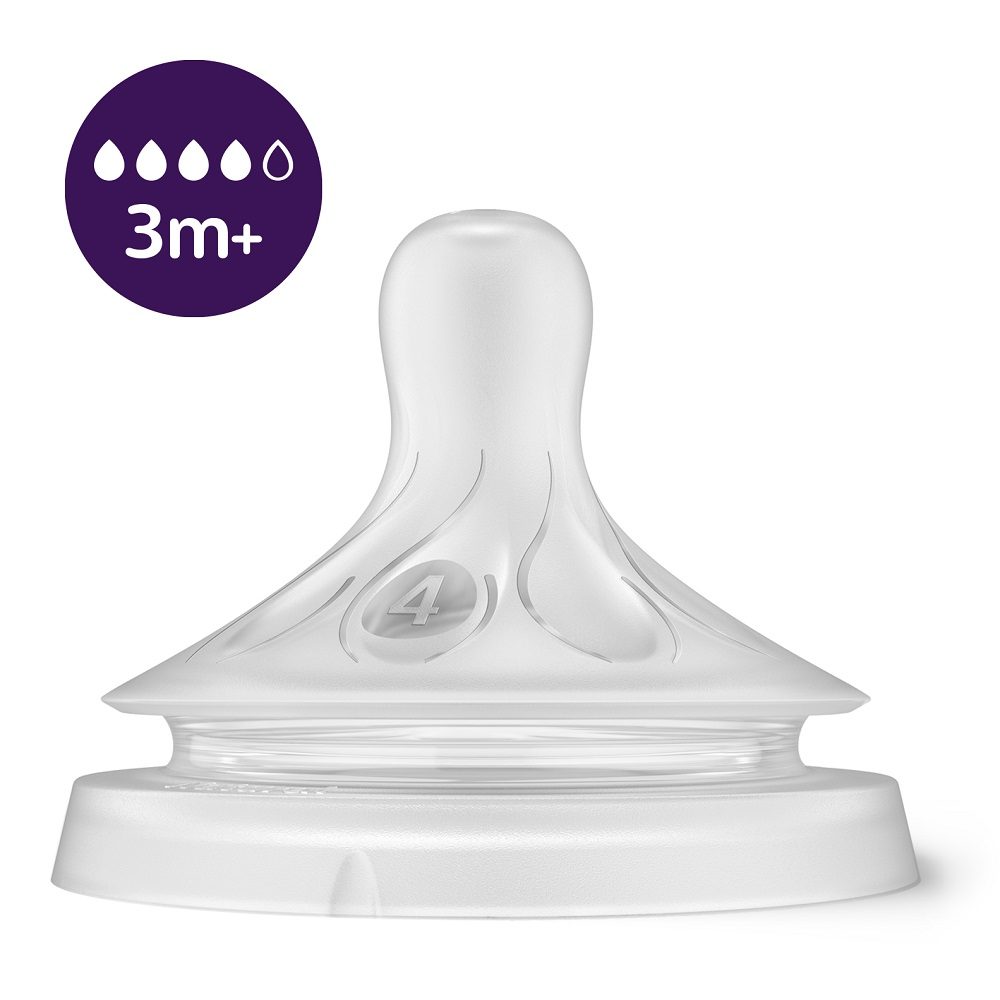 Philips AVENT Cumlík Natural Response mix 1m+,3m+,6m+, 3 ks – Obrázok 6