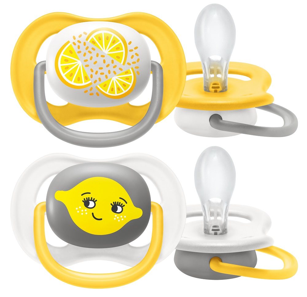 Philips AVENT Cumlík Ultra air neutral (citrus) 6-18m 2 ks – Obrázok 2