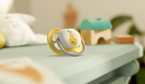 Philips AVENT Cumlík Ultra air neutral (jablko) 0-6m 2 ks – Obrázok 3