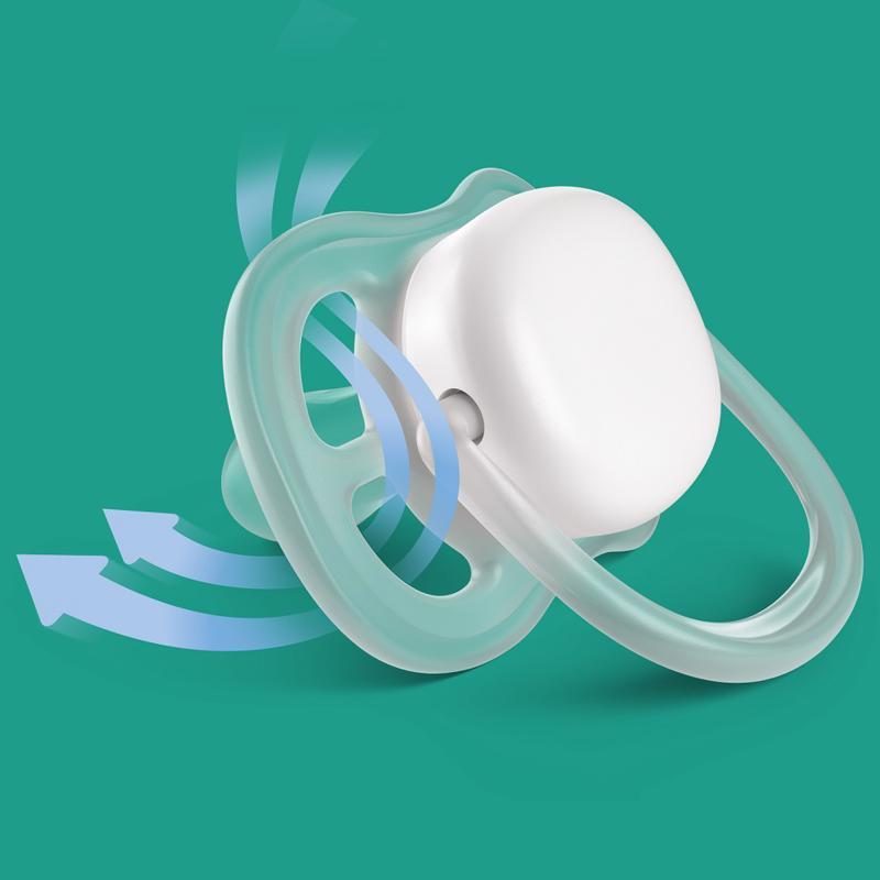 Philips AVENT Cumlík Ultra air neutral 0-6m dievča fialová 2ks – Obrázok 6