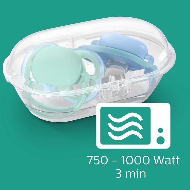 Philips AVENT Cumlík Ultra air neutral 0-6m chlapec modrá 2ks – Obrázok 6