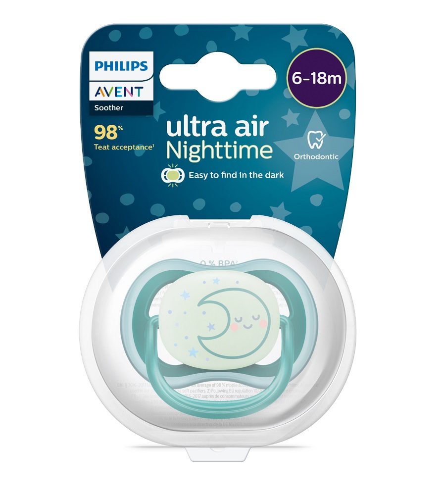 Philips AVENT Cumlík Ultra air nočný 6-18m neutral 1ks – Obrázok 3
