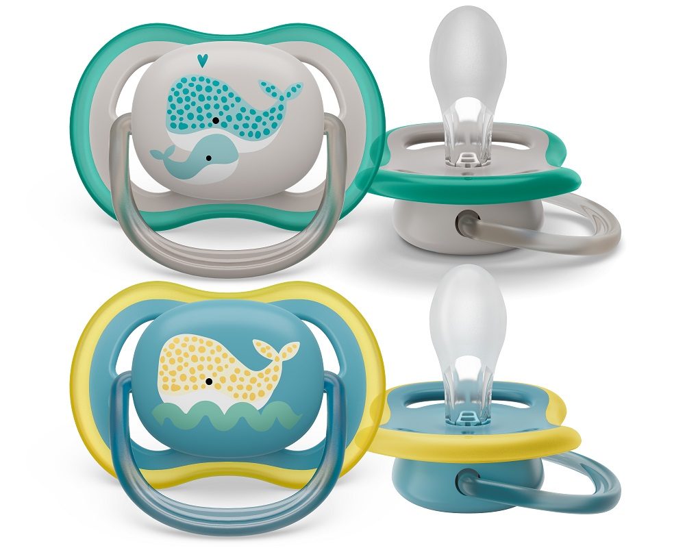 Philips AVENT Cumlík Ultra air obrázok 18m+ (veľryba) 2ks – Obrázok 2