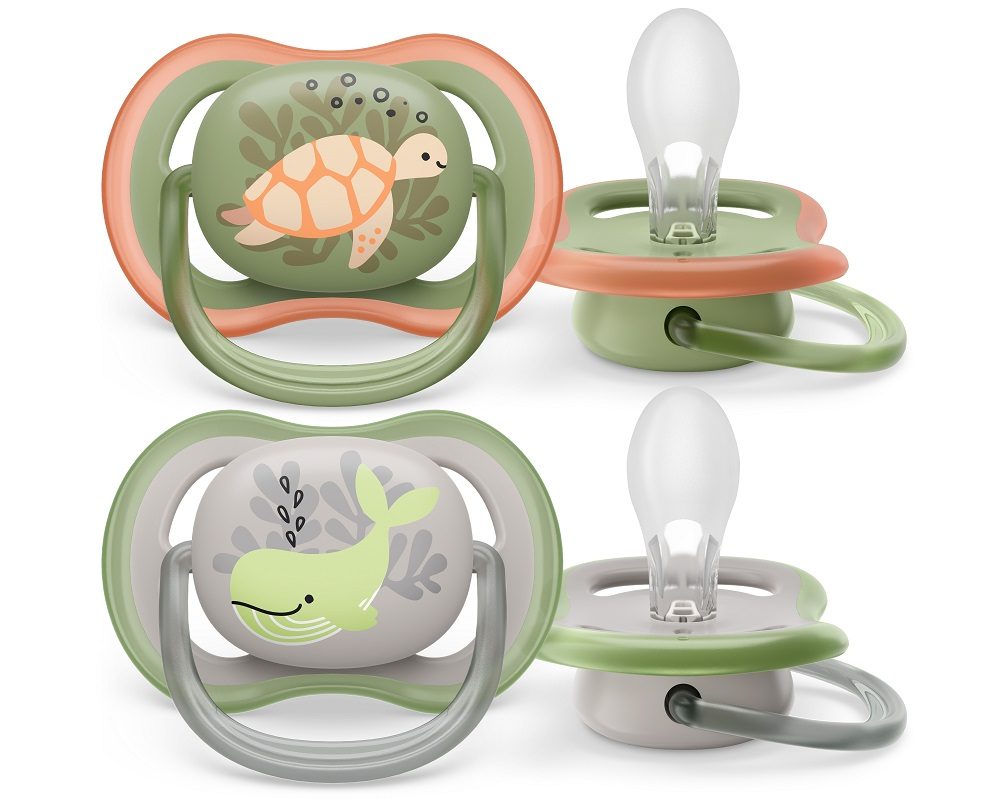 Philips AVENT Cumlík Ultra air obrázok 6-18m chlapec (more) 2ks – Obrázok 2