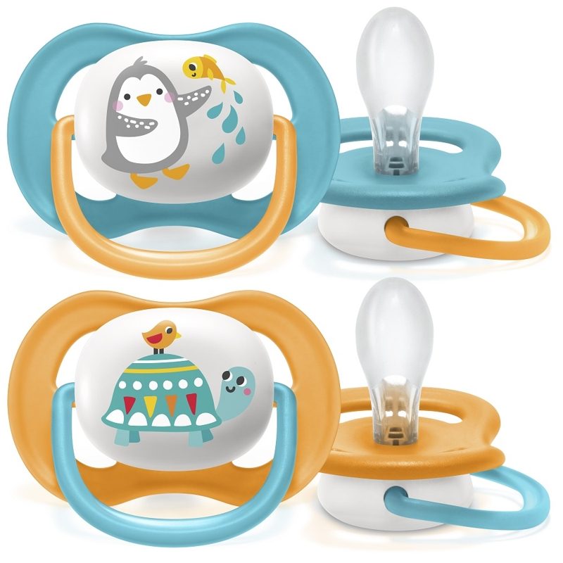 Philips AVENT Cumlík Ultra air zvieratko 6-18m chlapec 2 ks – Obrázok 2