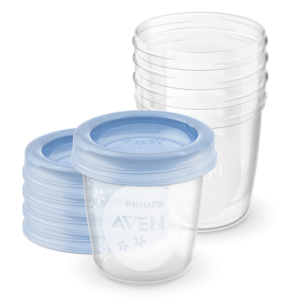 Philips AVENT VIA Poháriky s vrchnákom 180 ml 5 ks – Obrázok 2
