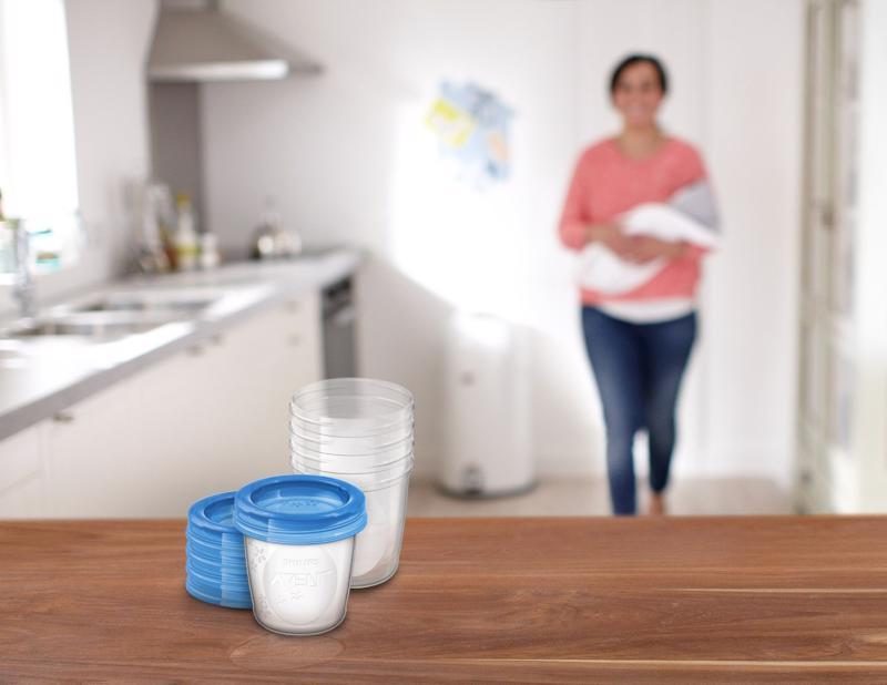 Philips AVENT VIA Poháriky s vrchnákom 180 ml 5 ks – Obrázok 5