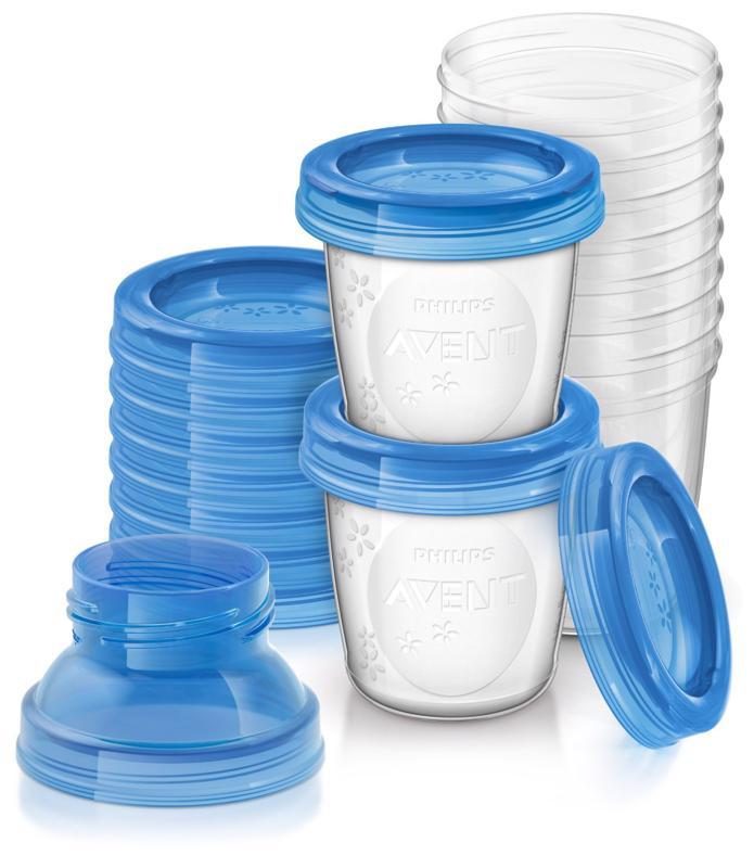 Philips AVENT VIA Poháriky s vrchnákom 180 ml 10 ks – Obrázok 2