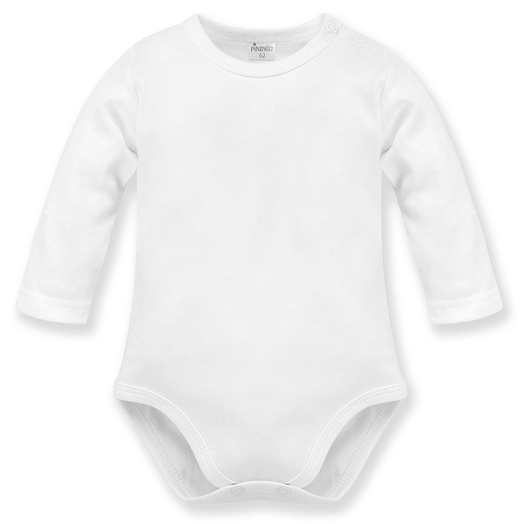 PINOKIO Body dlhý rukáv Lovely Day uni biela veľ. 74