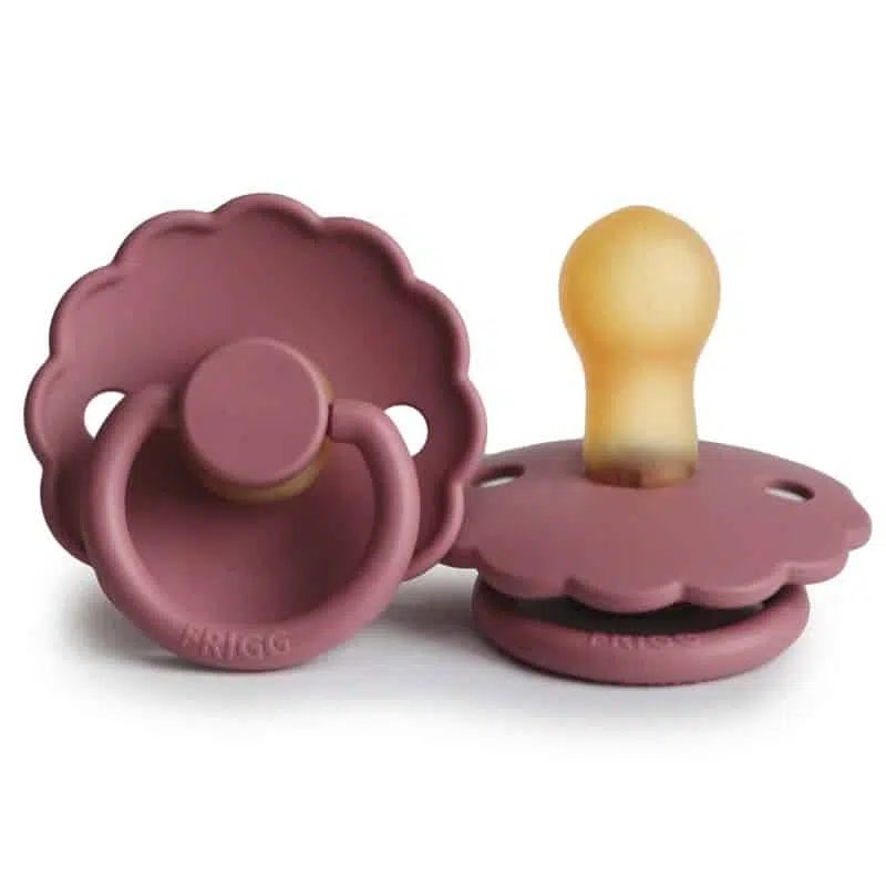 CUMLÍK FRIGG DAISY DUSTY ROSE, 0-6M, KAUČUK