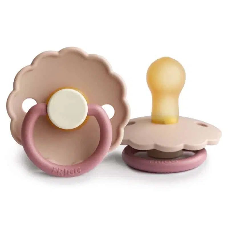 CUMLÍK FRIGG DAISY COLORBLOCK PEONY 0-6M, KAUČUK