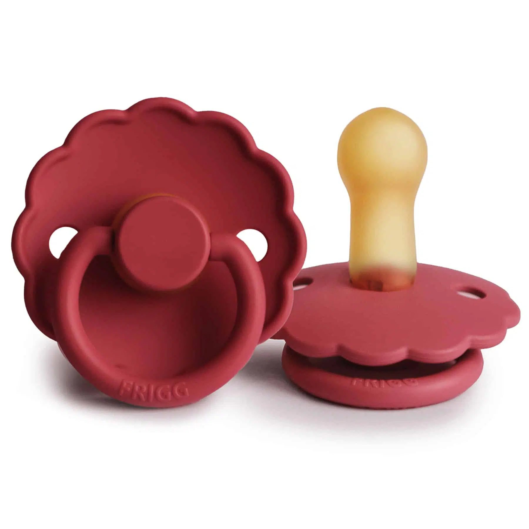 CUMLÍK FRIGG DAISY SCARLET, +6M, KAUČUK