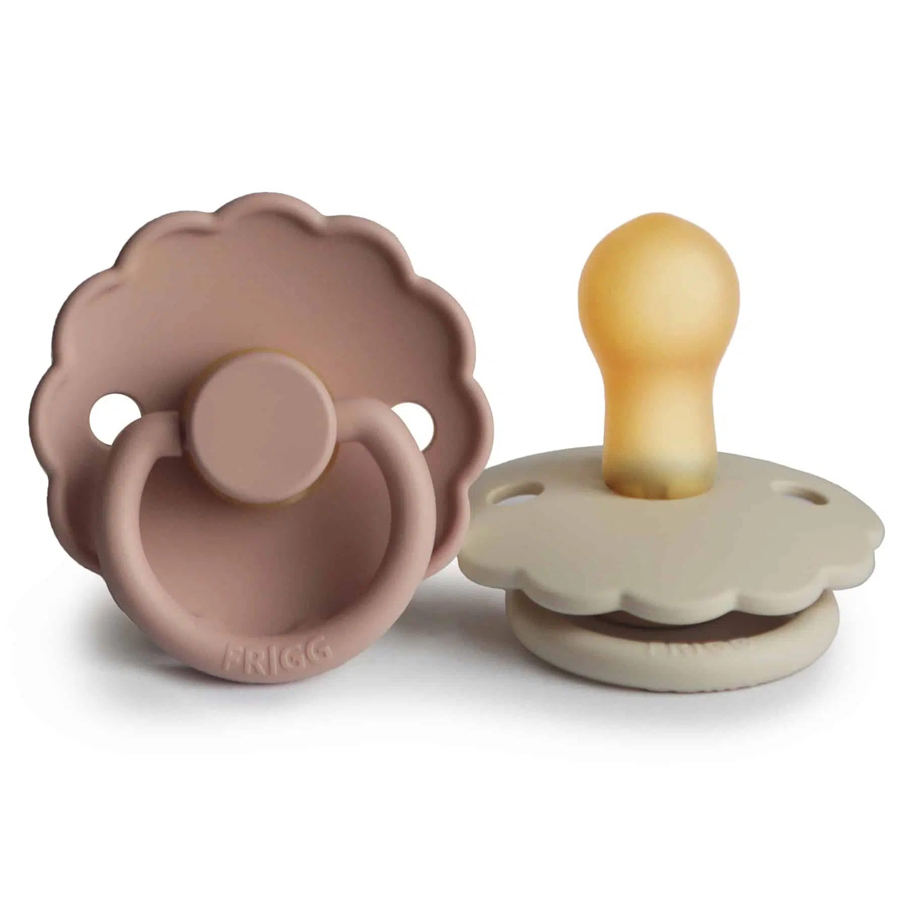CUMLÍKY FRIGG DAISY BLUSH/ CREAM, 0-6M, KAUČUK