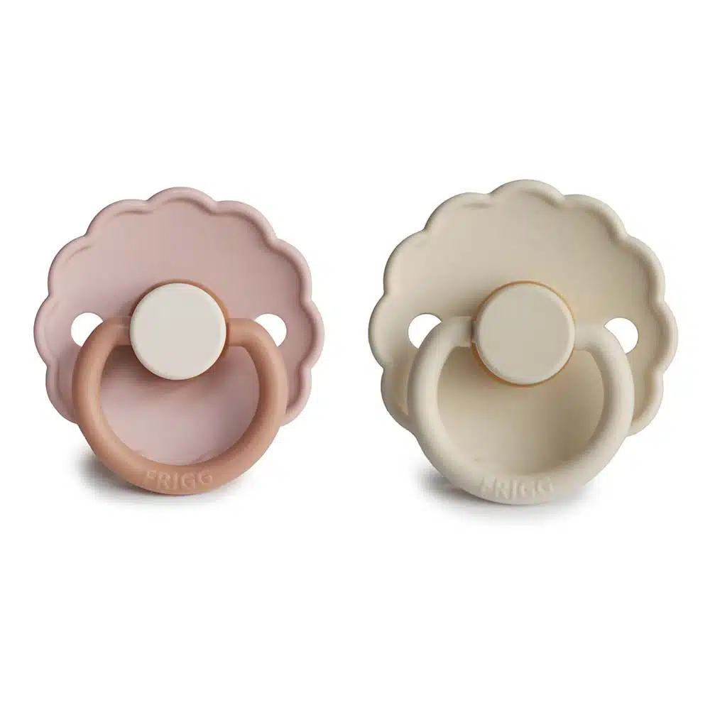 CUMLÍKY FRIGG DAISY BISCUIT/ CREAM, +6M, KAUČUK – Obrázok 2