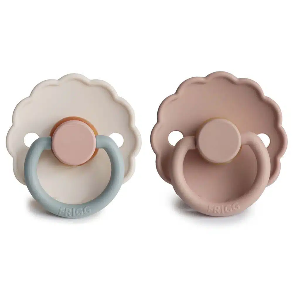 CUMLÍKY FRIGG DAISY BLUSH/ COTTON CANDY, +6M, KAUČUK – Obrázok 2