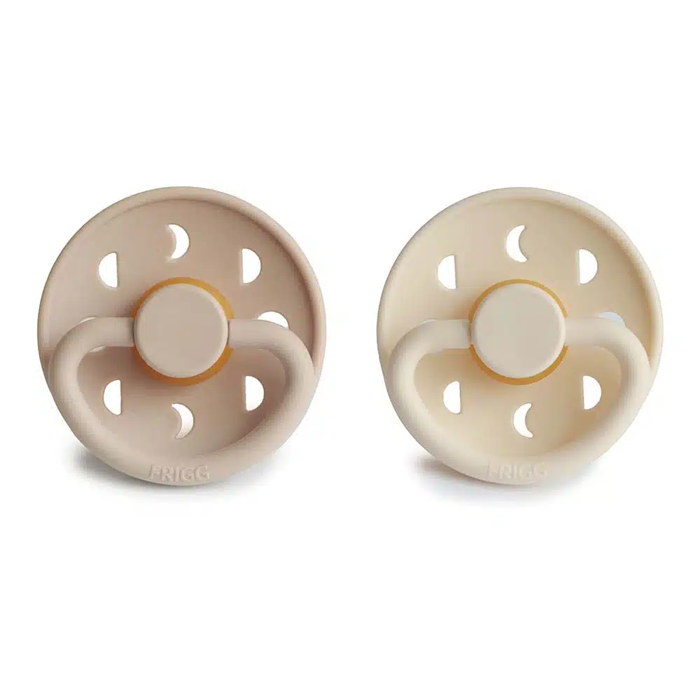 CUMLÍKY FRIGG MOON PHASE BLUSH/ CREAM, 0-6M, KAUČUK – Obrázok 4