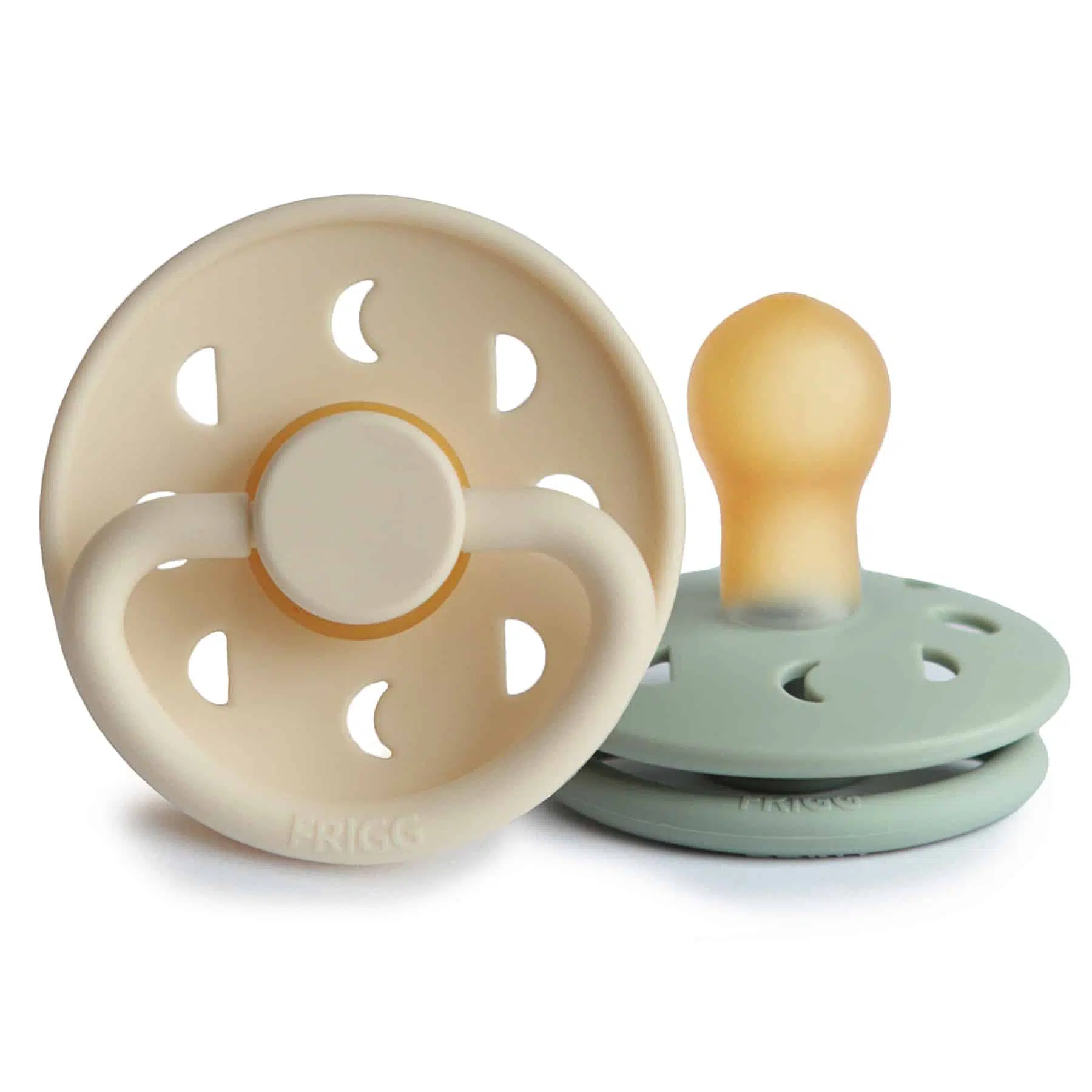 CUMLÍKY FRIGG MOON PHASE CREAM/ SAGE, 0-6M, KAUČUK