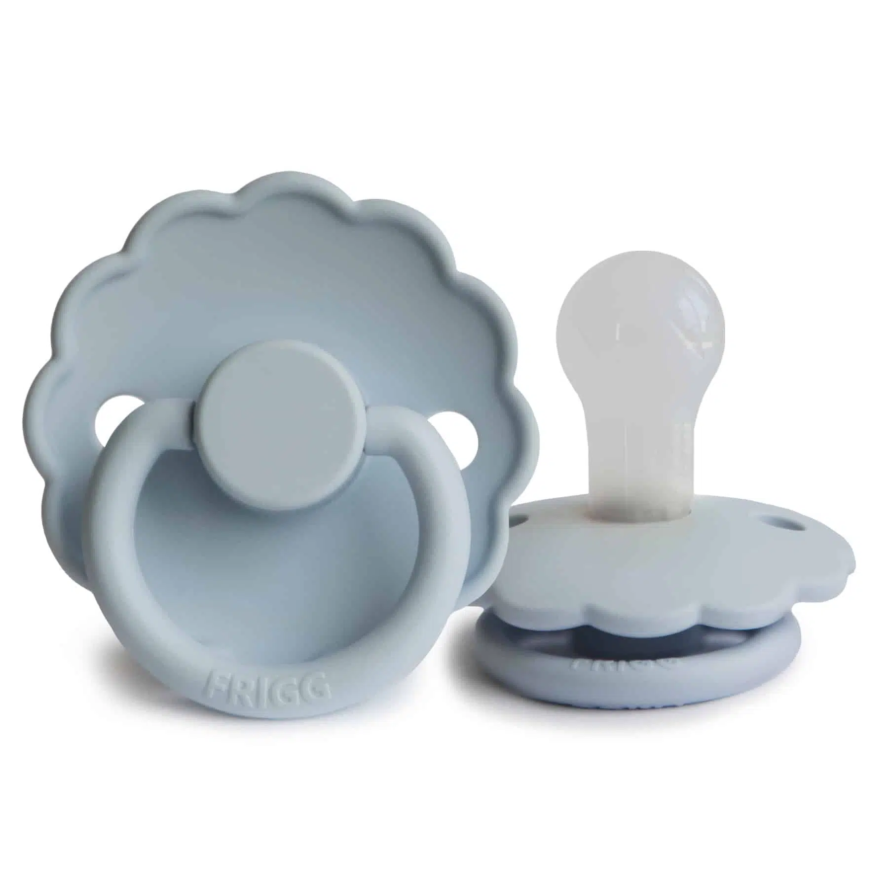 CUMLÍK FRIGG DAISY POWDER BLUE, +6M, SILIKÓN
